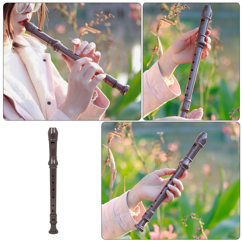Soprano Recorder Plastic - プロ仕様8穴プラスチック製ソプラノリコーダー、子供、大人、初心者、学生向けの伝統的なフルート、音楽授業の学習・指導用