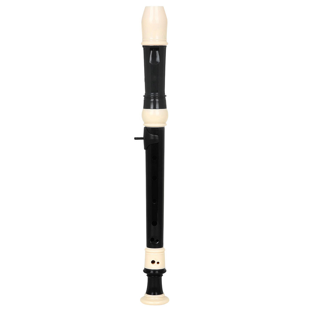 Soprano Recorder Plastic - 1セット、8穴クラリネット（初心者向け、プラスチック製、ソプラノリコーダー）。練習や音楽学習に最適な教育用楽器。
