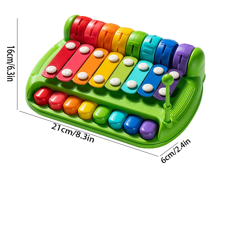 8音ベビーシロフォン 0〜12ヶ月幼児用 木製グロッケンシュ - Musical Instrument Harmonium のレビューと価格
