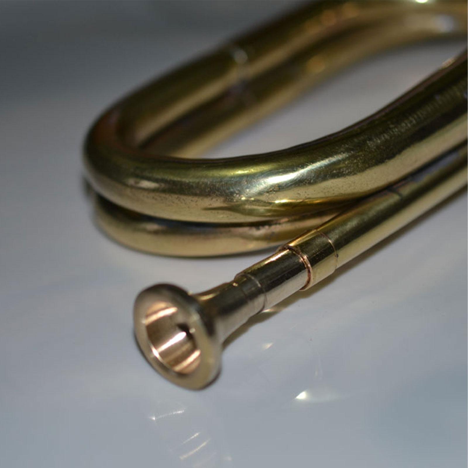 シートメタル製のバグルトランペット、真鍮製楽器フルセット（マ - Musical Instrument Bugle のレビューと価格