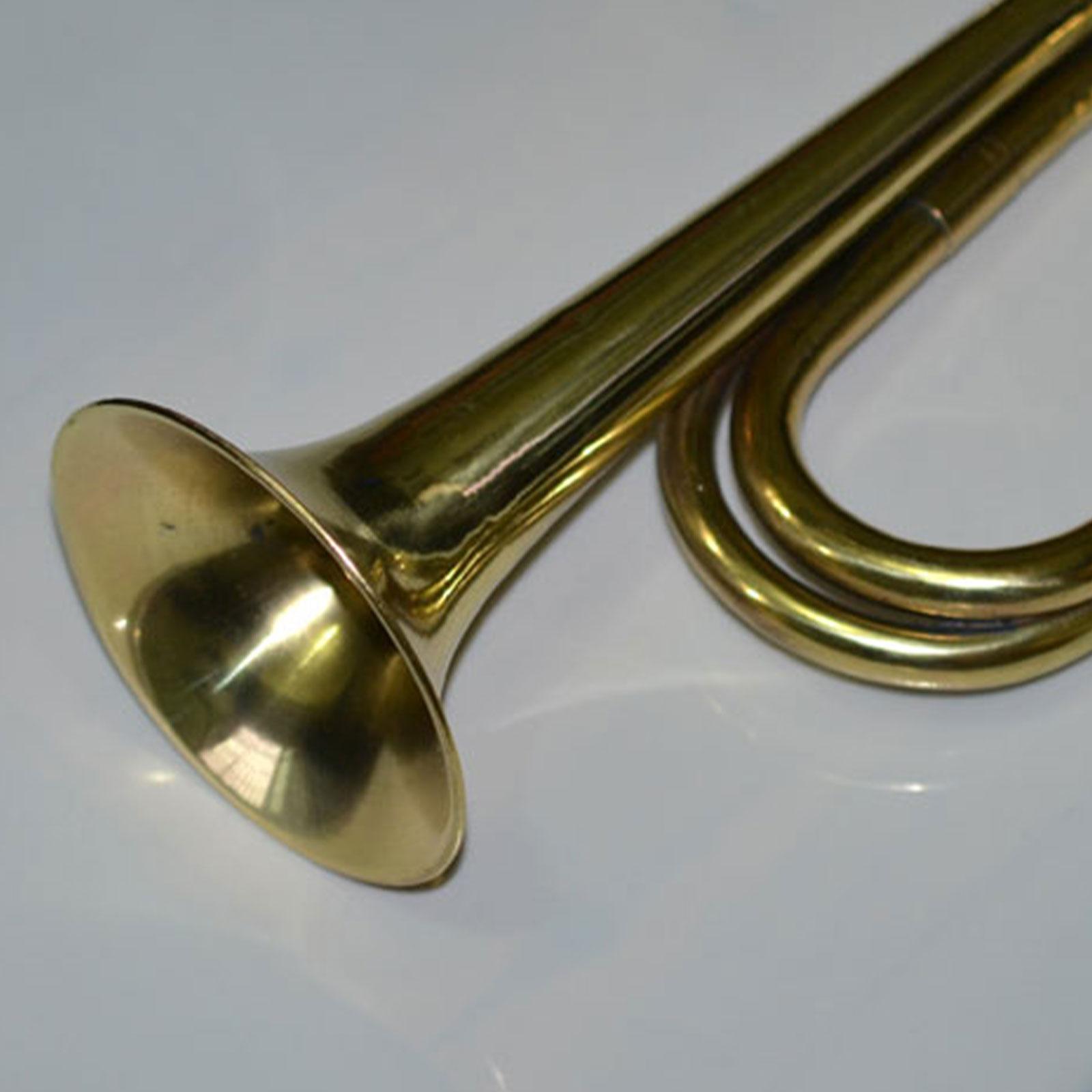 シートメタル製のバグルトランペット、真鍮製楽器フルセット（マ - Musical Instrument Bugle のレビューと価格