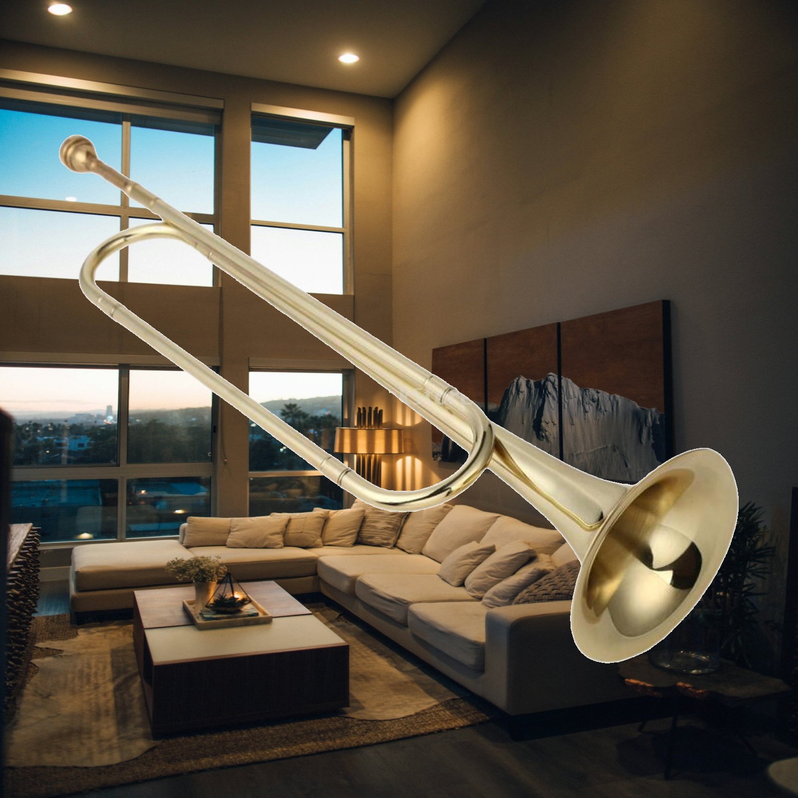 B♭バグル ヤングチームバグル クラシックプロフェッショナル - Musical Instrument Bugle のレビューと価格