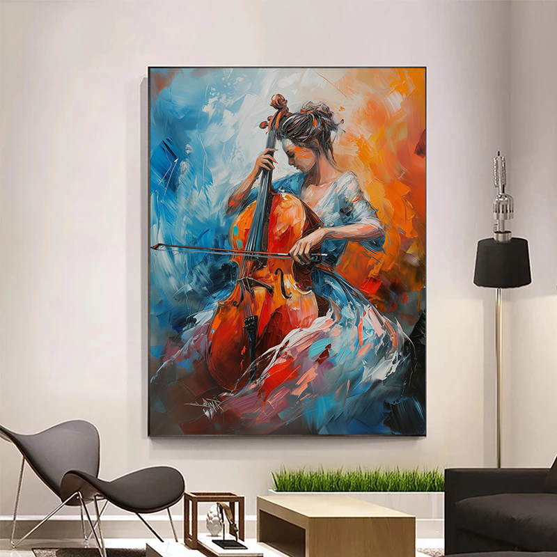 エレキギターのキャンバスアート絵画,楽器のポスター,モダンな - Picture Of Musical Instrument のレビューと価格
